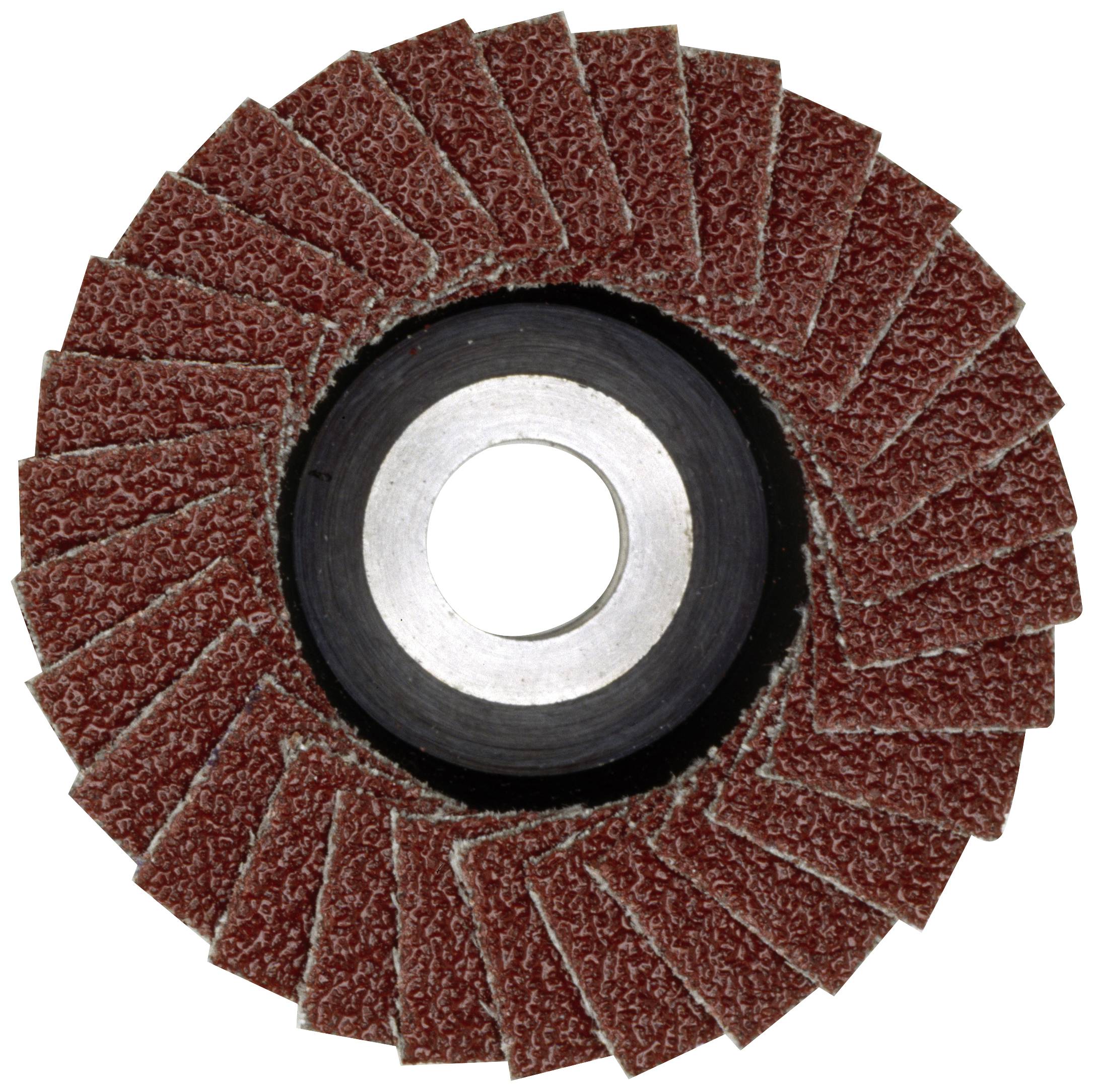 Proxxon 28591 Lamellenschleifscheibe Durchmesser 50 mm Bohrungs-Ø 10 mm Temperguss, Grauguss, Edelstahl, Stahl, NE-Metal...