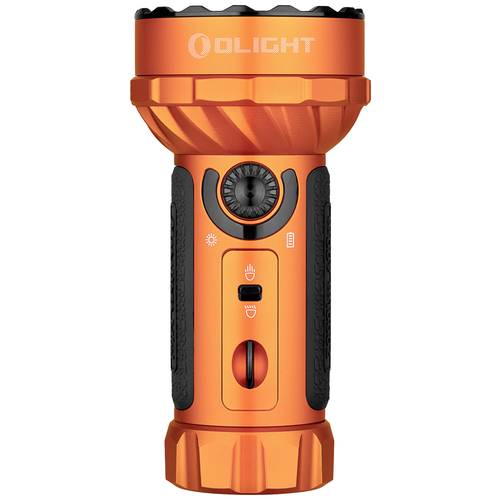 OLight Marauder Mini orange LED Taschenlampe Große Reichweite akkubetrieben 7000 lm 462 g