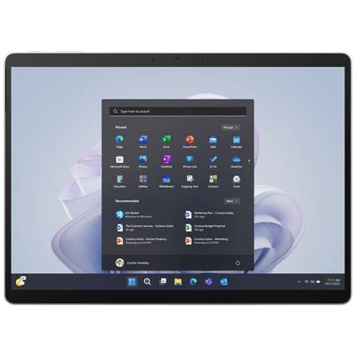 Microsoft Surface Pro 9 WiFi 256 GB Platin Windows®-Tablet 33 cm (13 Zoll) 1.6 GHz Intel® Core™ i5 Windows® 10 Pro 2880 