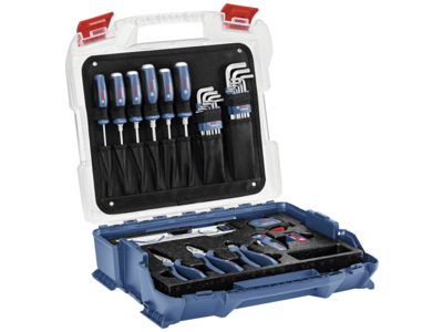 Bosch Professional Handwerkzeug Set 40-teilig, Heimwerker Werkzeugset im Koffer  →