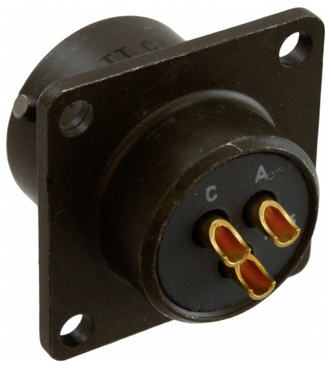 ITT KPT02E12-3S Rundsteckverbinder 1 St.