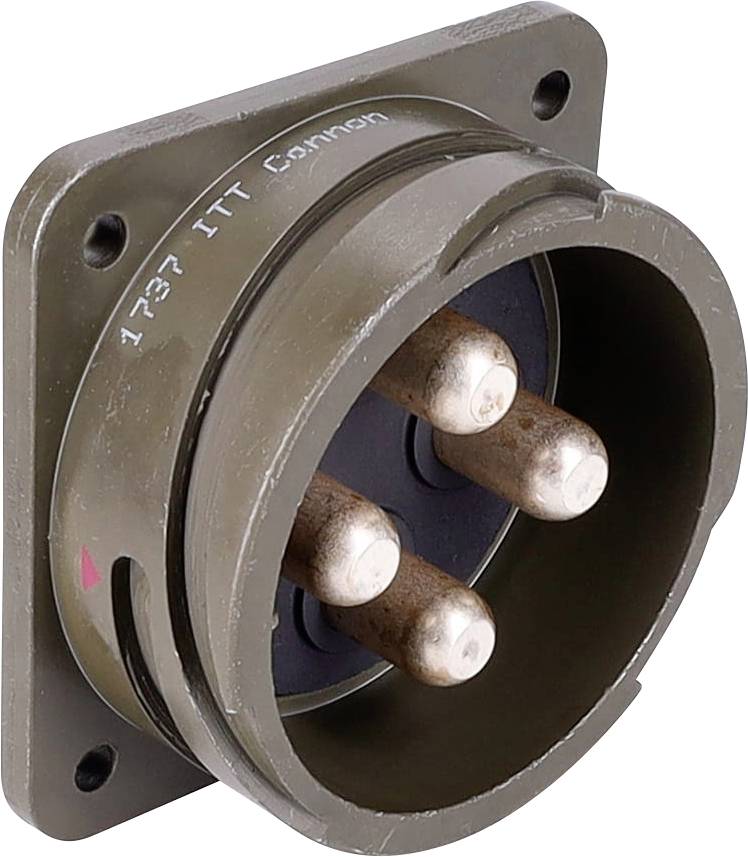 ITT 121097-0004 Rundsteckverbinder 1 St.