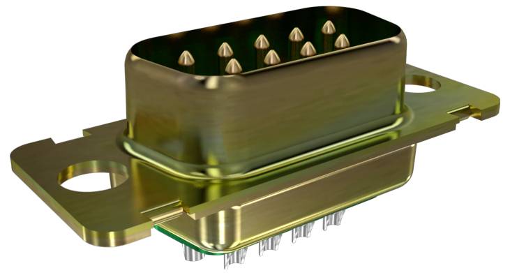 FCI DEMF09P D-SUB Steckverbinder 1 St. Tray