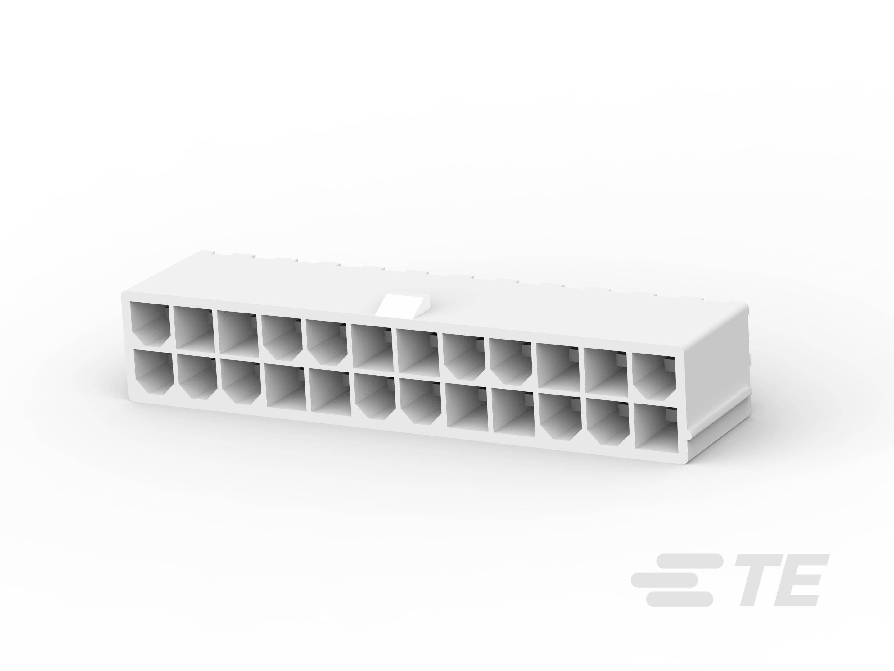 TE CONNECTIVITY Stiftleiste (Standard) VAL-U-LOK Polzahl Gesamt 24 2-1586037-4 Rastermaß: 4.20 mm