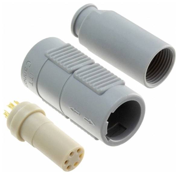 ITT 132042-0832 Rundsteckverbinder 1 St.