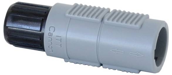 ITT 132041-0141 Rundsteckverbinder 1 St.