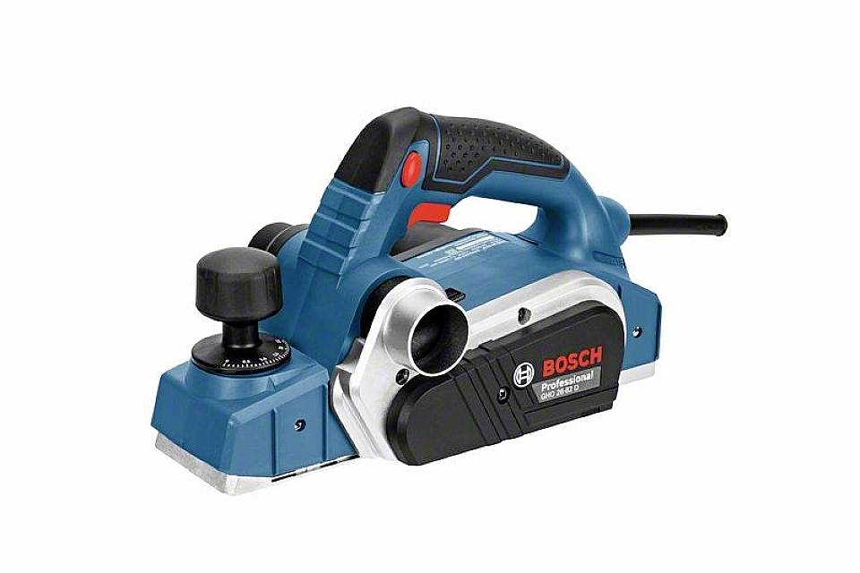 Bosch Professional GHO 26-82 D, B-Ware Elektrohobel inkl. Koffer Hobel-Breite: 82 mm 710 W Falztiefe (max.): 9 mm