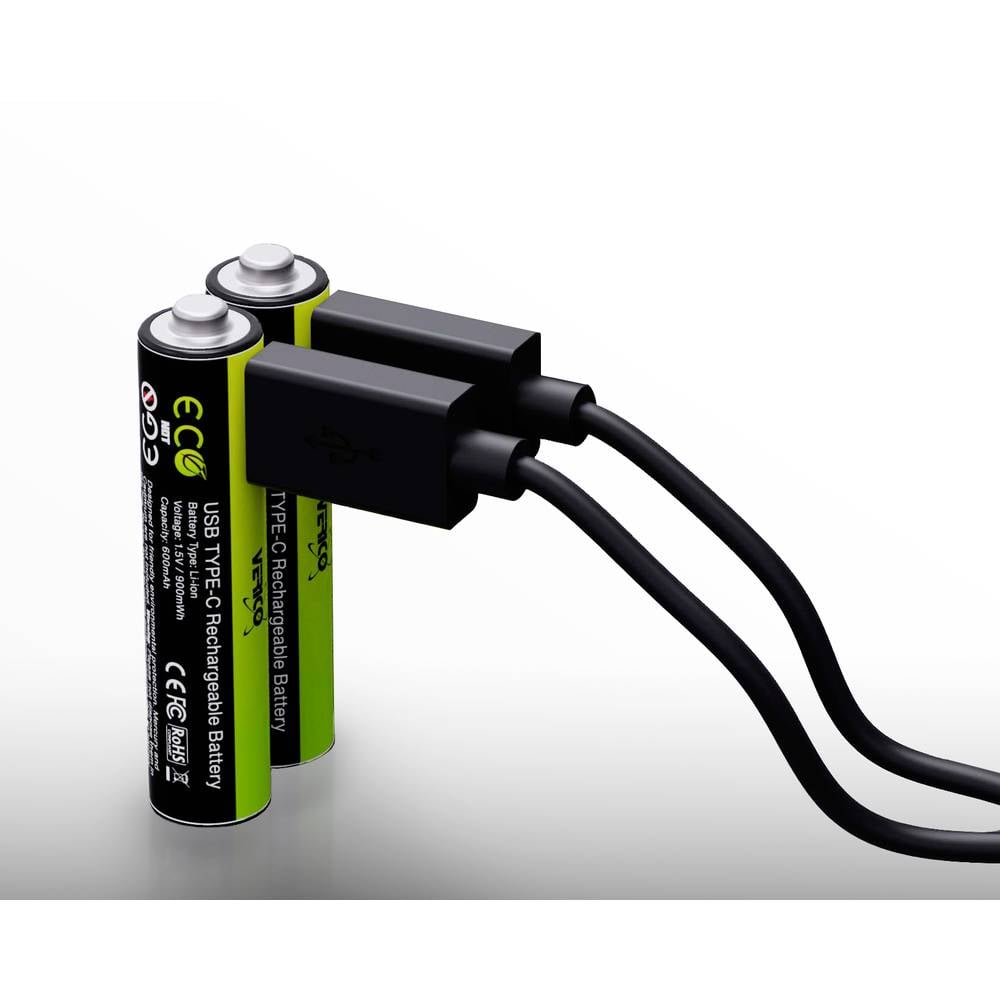 Verico Verico LoopEnergy AAA USB-C Micro-Akku 900mWh 2 St. Oplaadbare AAA batterij (potlood) Li-ion 