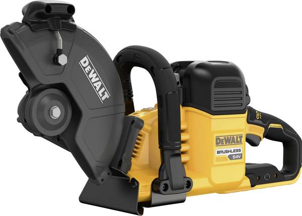 DEWALT DeWALT DCS691N-XJ, Holz, Schwarz, Gelb, Bürstenlos, 11,5 cm, 4500 RPM, 3,8 cm Akku-Trennschleifer  Schnitttiefe (max.): 83 mm