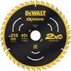 DEWALT DT20433-QZ DT20433-QZ Kreissägeblatt 210 x 30 x 2.4 mm Zähneanzahl: 40 1 St.