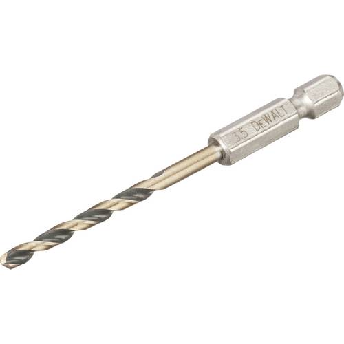 Thumbnail - DEWALT DT20603-QZ HSS-G Metall-Spiralbohrer 1 Stück 3.5 mm Gesamtlänge 76 mm korrosionsgeschützt Sechskant 1 St.
