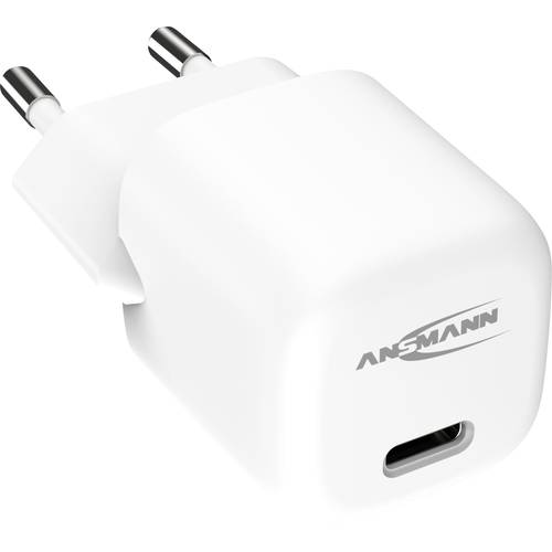 Ansmann Home Charger HC120PD-mini USB Ladegerät 20 W 1x USB-C® USB PD Weiß Innenbereich