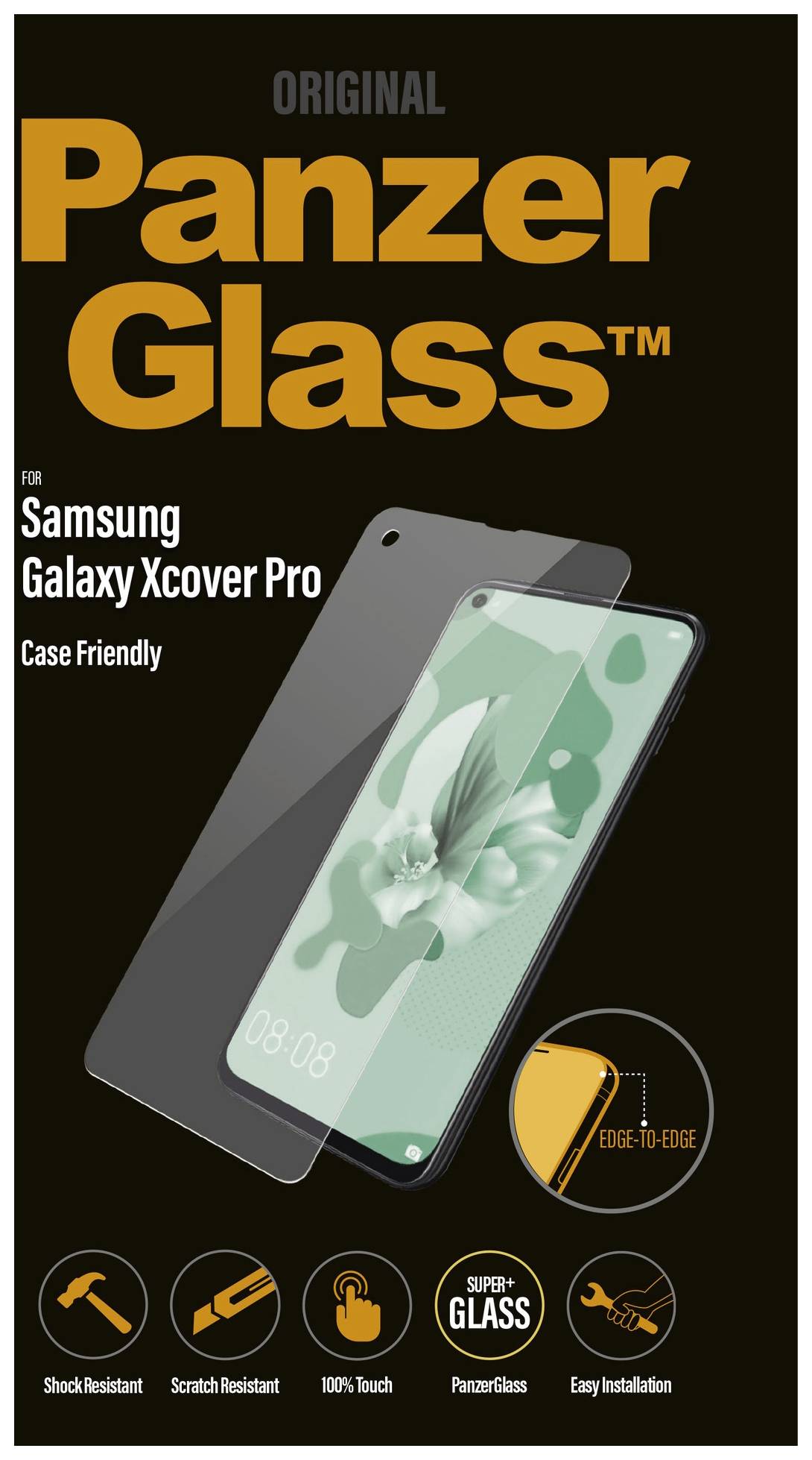 PANZERGLASS Case Friendly für Samsung Galaxy Xcover Pro