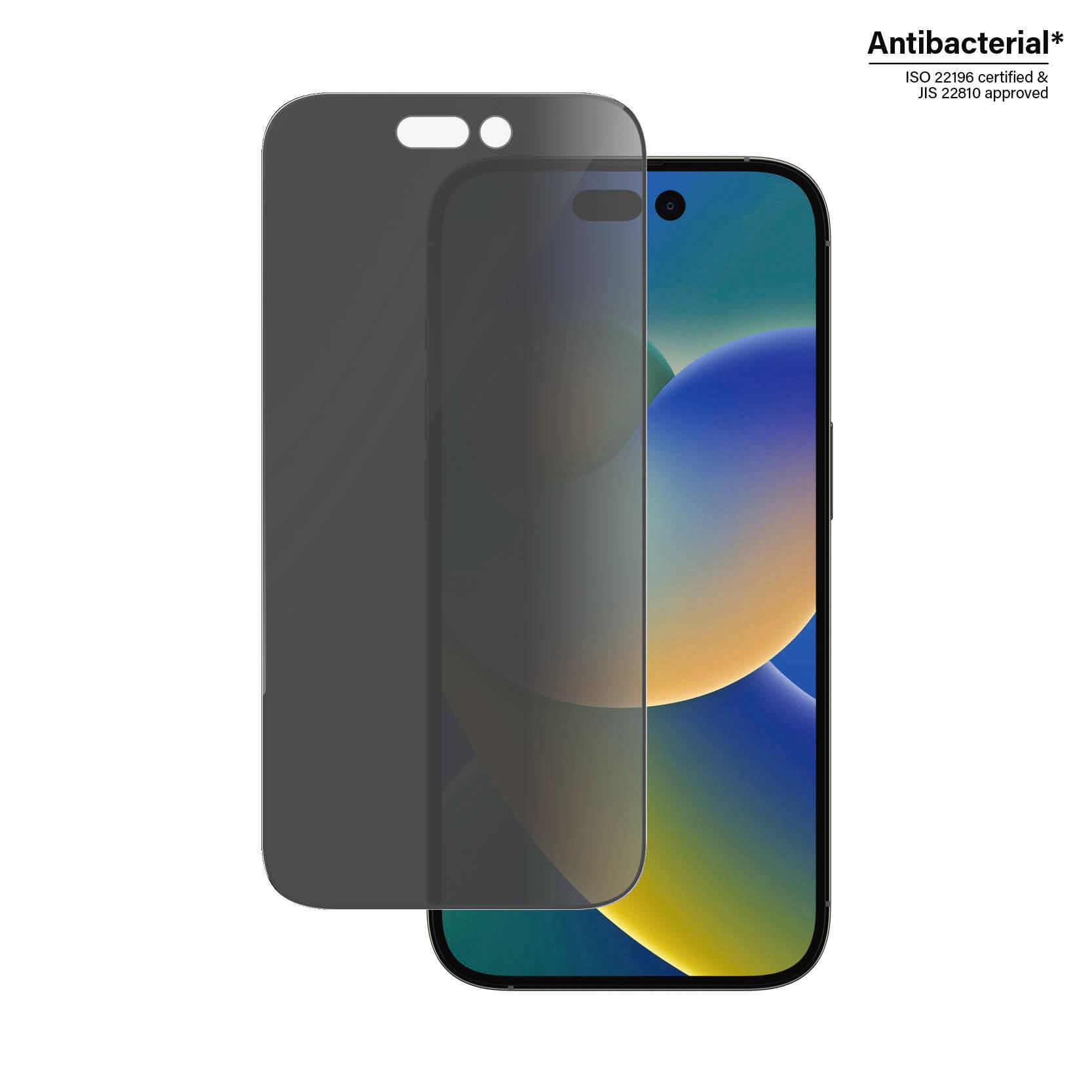 Thumbnail - PanzerGlass Ultrawide Privacy AB Displayschutzglas mit Blickschutz Apple iPhone 14 Pro 1 St. P2772