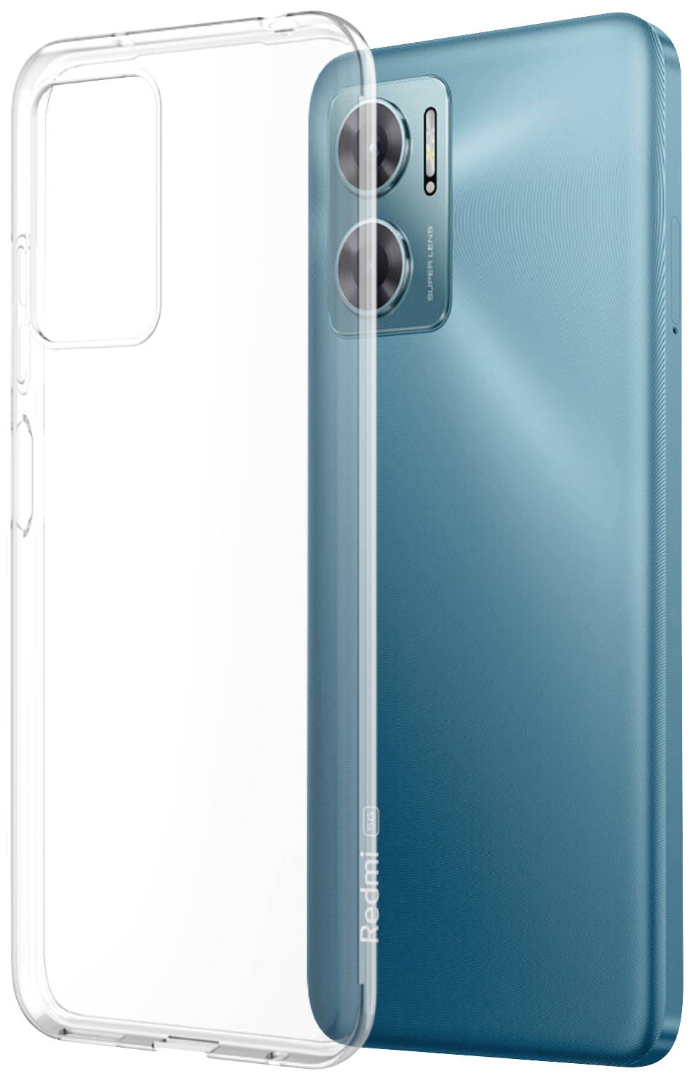 SAFE. by PanzerGlass Backcover Xiaomi Redmi 10 5G Transparent