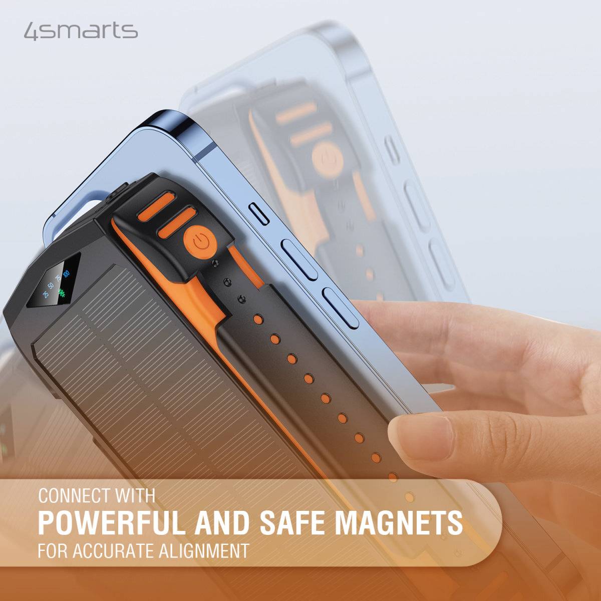 4Smarts TitanPack UltiMag Solar Powerbank 20000 mAh USB PD 3.0, Qi Wireless Charging, Quick Charge 3.0 LiPo Wireless Cha-7