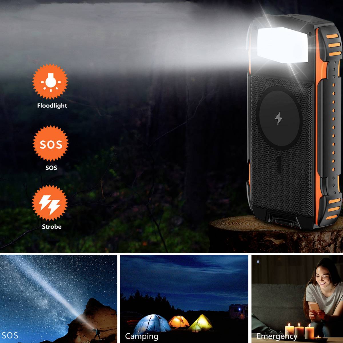 4Smarts TitanPack UltiMag Solar Powerbank 20000 mAh USB PD 3.0, Qi Wireless Charging, Quick Charge 3.0 LiPo Wireless Cha-8