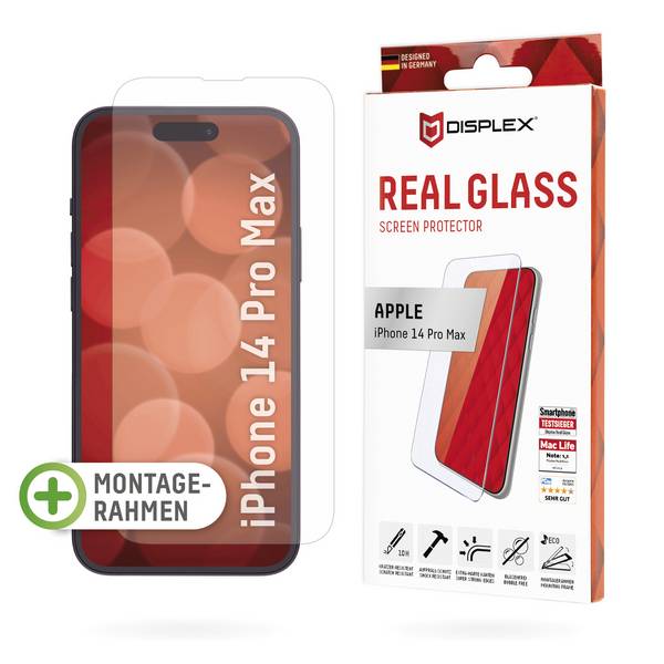 DISPLEX "Real Glass" Displayschutzglas Apple iPhone 14 Pro Max 1 St. 1701
