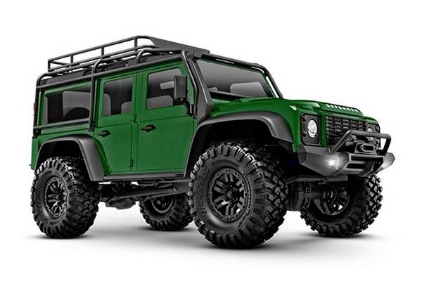 Traxxas TRX-4m LR Defender 4x4 Brushed 1:18 RC Modellauto Elektro Crawler Allradantrieb (4WD) RtR 2,4 GHz