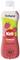 Plastikflasche mit Etikett 'Sodapop Keli Himbeer Kracherl Sodasirup'. Rote und grüne Gestaltung mit Himbeermotiv. Fassungsvermögen: 10 Liter.