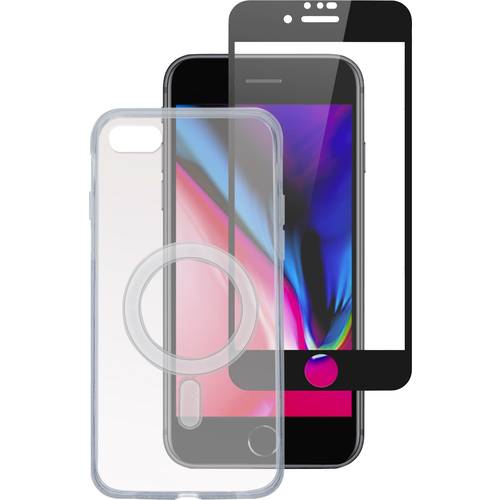 4Smarts 360° Protection X-Pro Full UltiMag Backcover Apple iPhone 7, iPhone 8, iPhone SE (2020), iPhone SE (2022) Transp...
