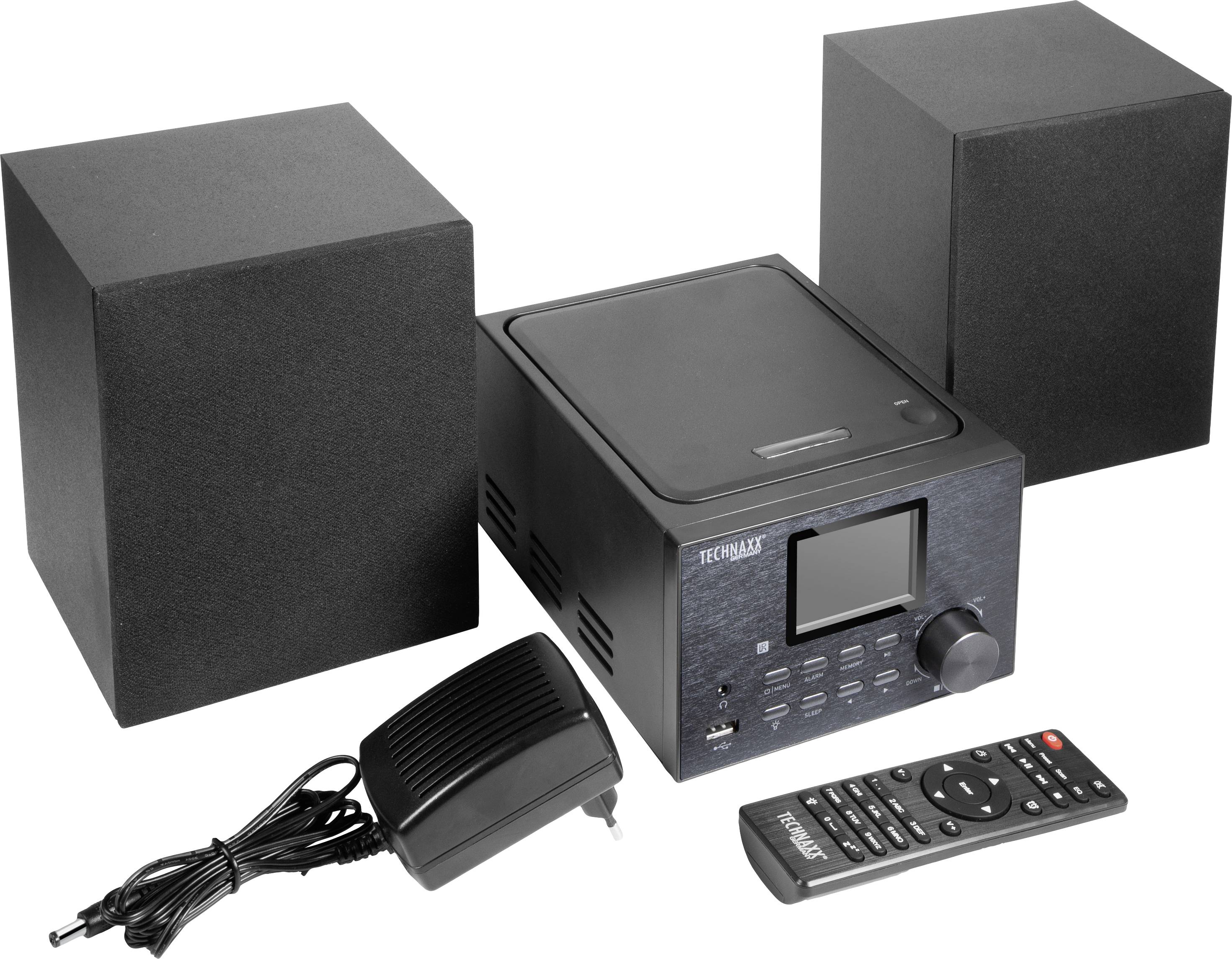 TECHNAXX TX-178 Internet CD-Radio DAB+, FM, Internet CD, Bluetooth®, AUX, R