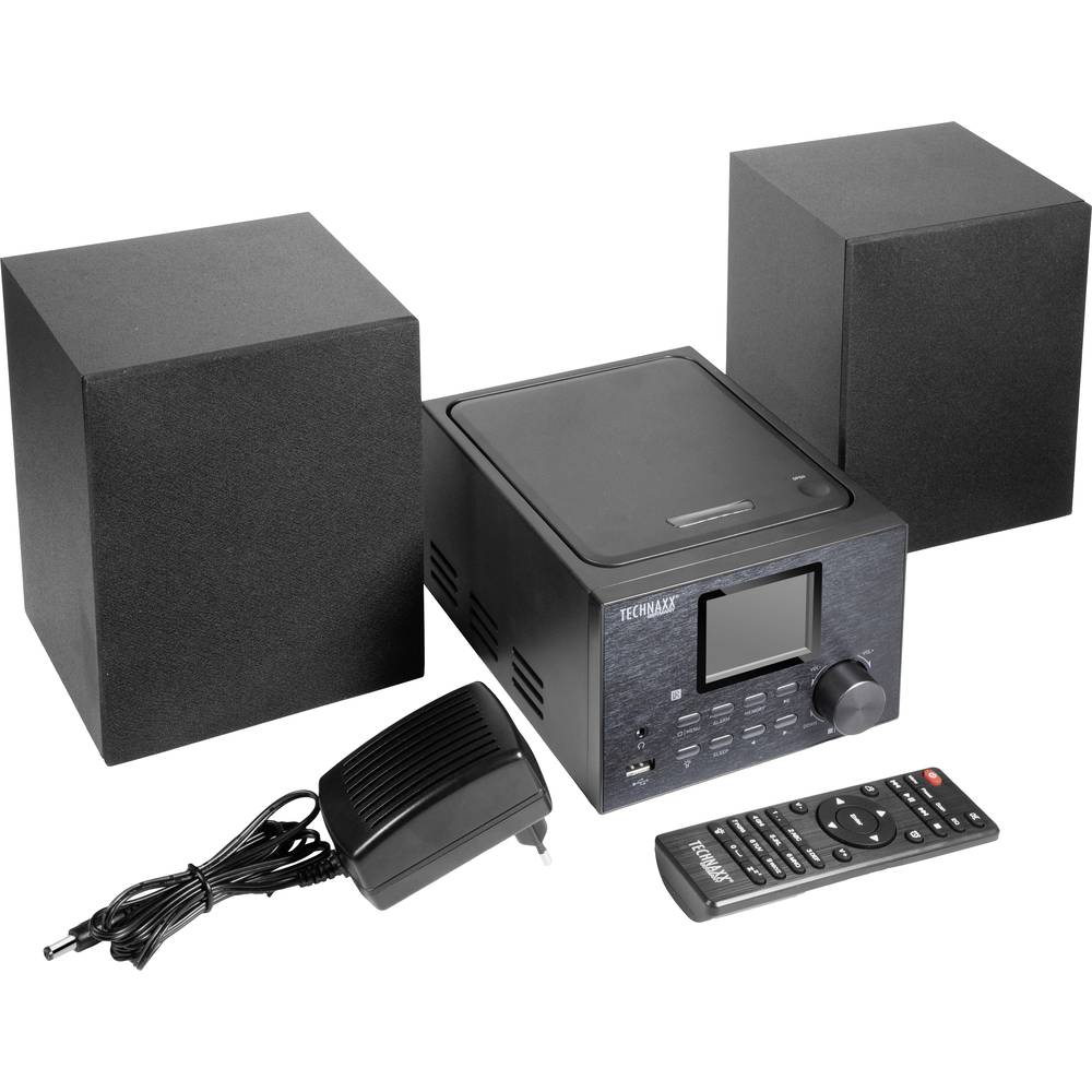 Technaxx TX-178 Internetradio met CD-speler DAB+, FM, Internet AUX, Bluetooth, CD, DAB+, Internetrad