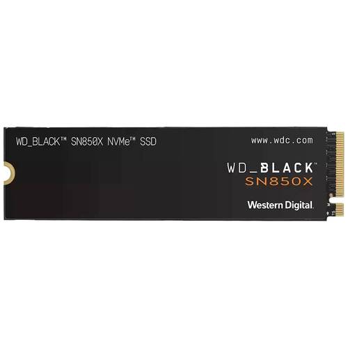 Western Digital Black™ SN850X 2 TB Interne M.2 PCIe NVMe SSD 2280 M.2 NVMe PCIe 4.0 x4 Retail WDS200T2X0E