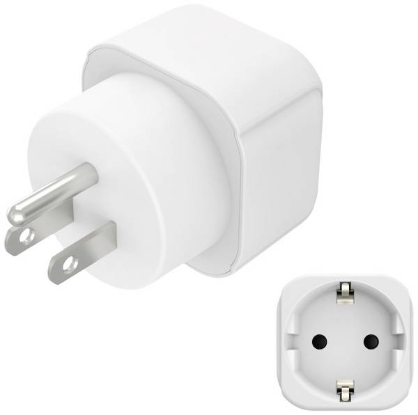 hama 00223438 Reiseadapter Typ B, 3-polig, für USA, Kanada, Karibik und Ostasien