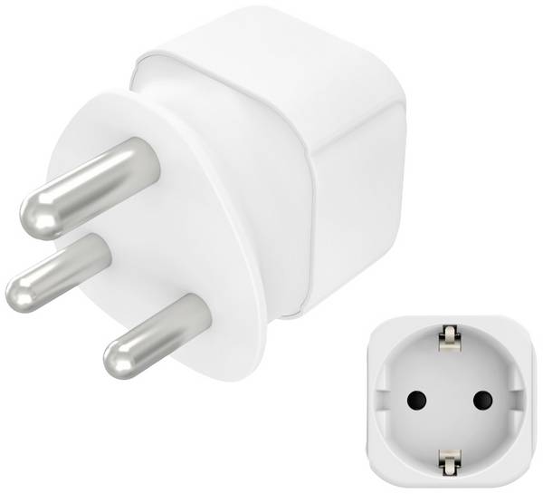 hama 00223440 Reiseadapter Typ M, 3-polig, für Südafrika