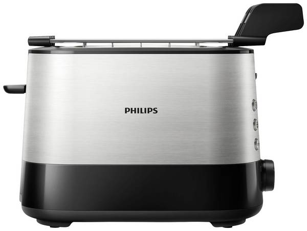 Philips Home HD2639/90 Toaster  Silber, Schwarz