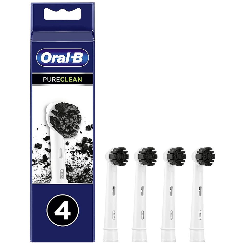 Oral-B Opzetborstels Pure Clean Charchoal EB20CH 4 stuks