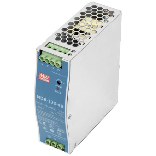 Digitus DN-PWR12048 Hutschienen-Netzteil (DIN-Rail) 48 V/DC 2.5 A 120 W Anzahl Ausgänge:2 x Inhalt 1 St.