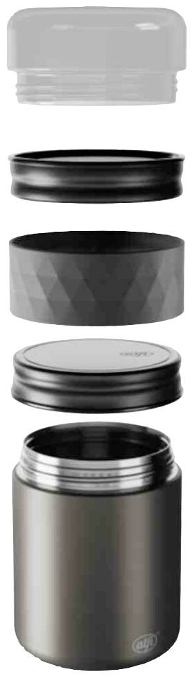 alfi Endless Mug Isolierbehälter Schwarz 0.5 l 5667233050-3