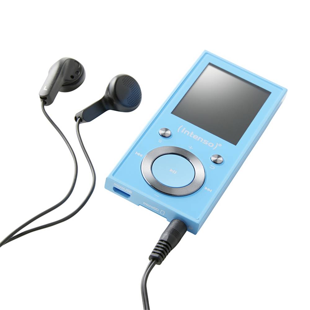 Intenso Video Scooter MP3-speler 16 GB Blauw Bluetooth