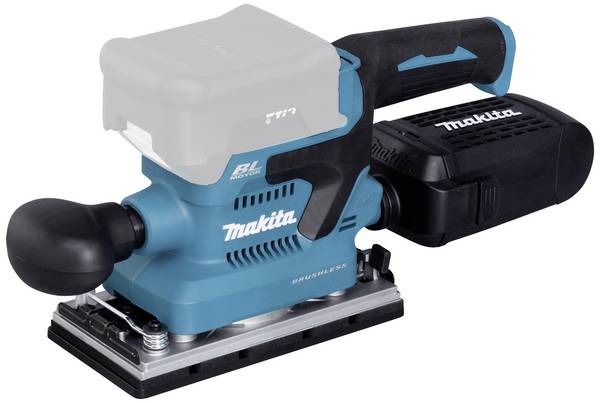 Makita DBO380Z DBO380Z Akku-Schwingschleifer bürstenlos, ohne Akku 18 V 93 x 185 mm