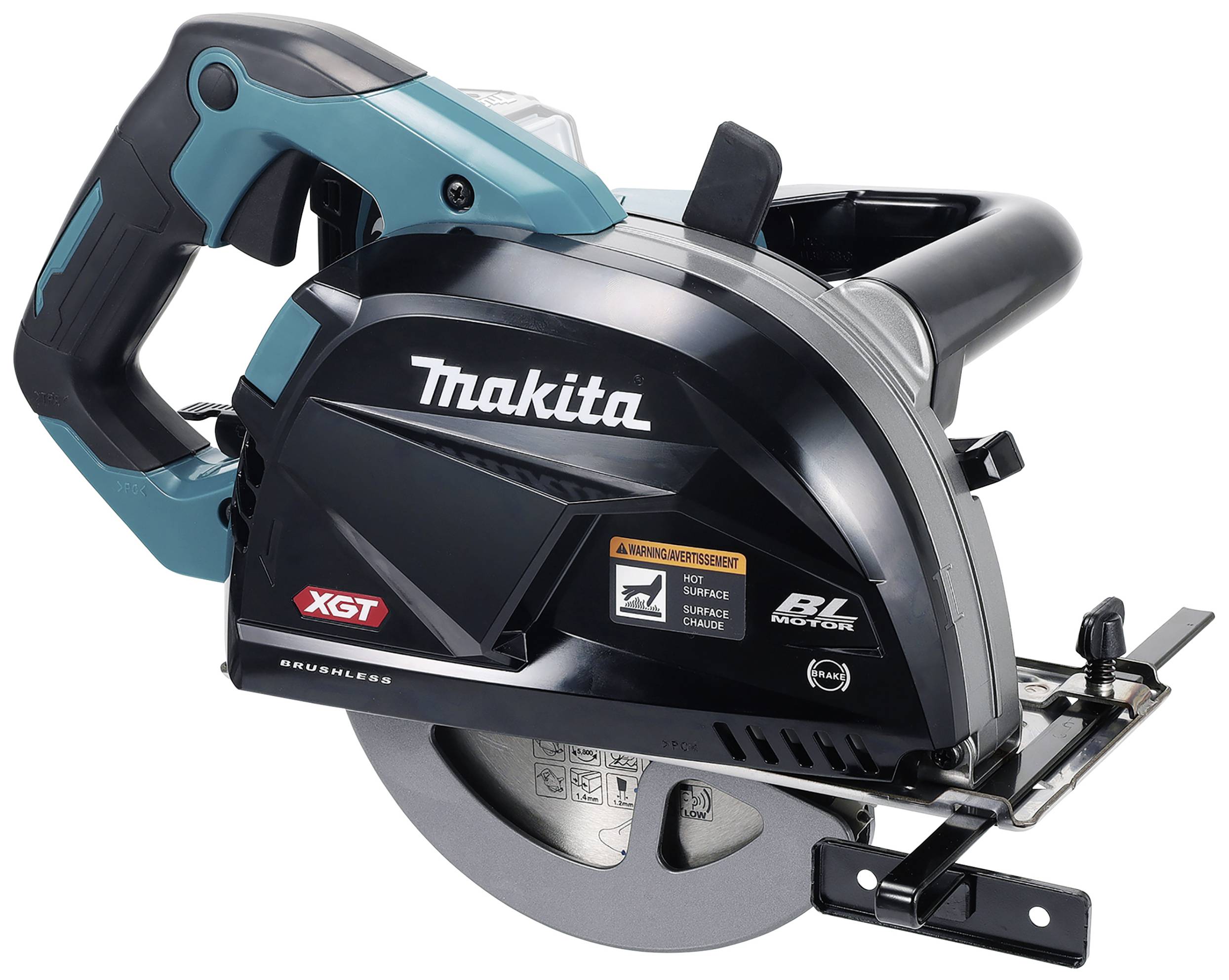 Makita Akku-Handkreissäge bürstenlos, ohne Akku, ohne Ladegerät 40 V