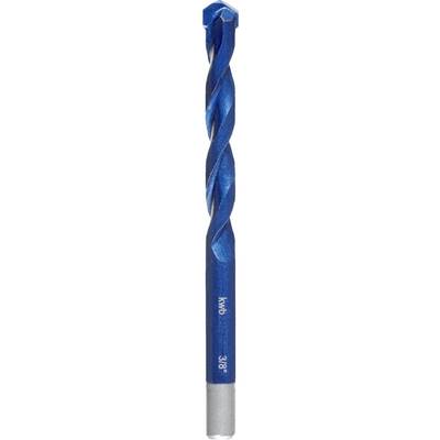 Blauer Bohrer mit Spiraldesign und markierter Größe, geeignet für präzises Bohren in verschiedenen Materialien.