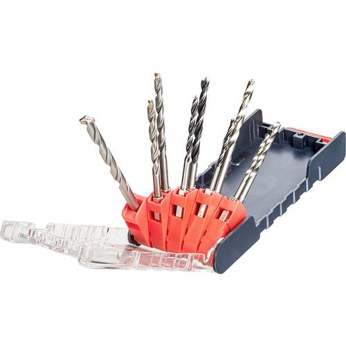 kwb 109155 HSS Bohrer-Set 9teilig 3 mm, 4 mm, 5 mm, 6 mm, 8 mm 1/4 (6.3 mm) 9 St.