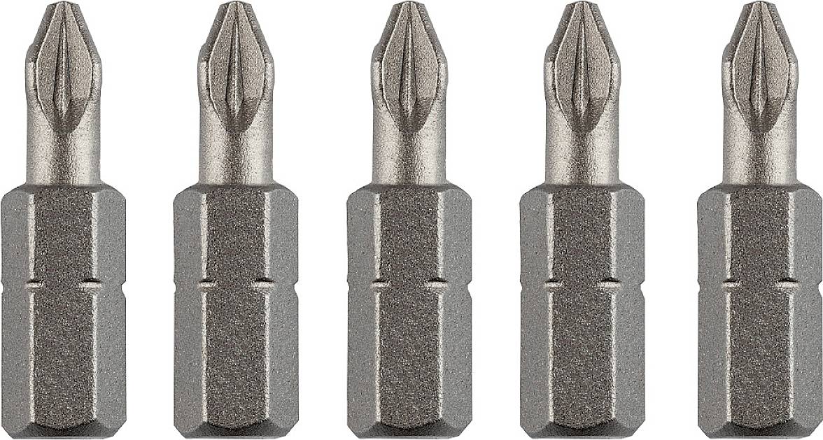 Kwb 120101 Kruis-bit Chroom-vanadium staal 5 stuk(s)