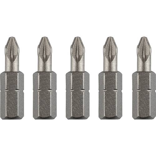 kwb 120101 Kreuzschlitz-Bit Chrom-Vanadium Stahl 5 St.