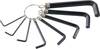 kwb Sechskantschlüssel 2 mm, 2.5 mm, 3 mm, 4 mm, 5 mm, 6 mm, 8 mm, 10 mm 8teilig