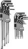 kwb Sechskantschlüssel-Set 1.5 mm, 2 mm, 2.5 mm, 3 mm, 4 mm, 5 mm, 6 mm, 8 mm, 10 mm 8teilig