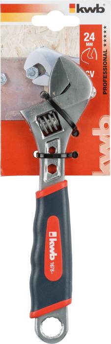 Kwb 167800 Engelse sleutel Sleutelbreedte (metrisch) 24 mm Sleutelbreedte (inch) 1