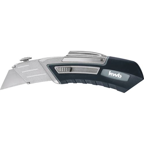 kwb 013200 Ausziehbares Trapezklingen-Messer mit Kunststoff-Gürtelklip, 115/145 mm 1 St.