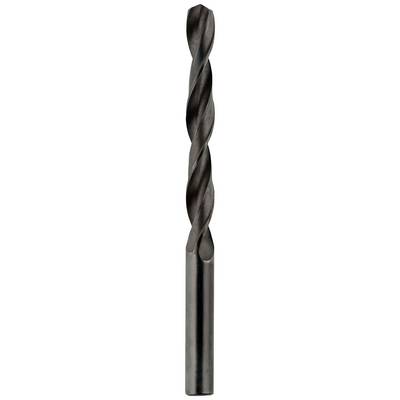 Ein spiraliger Metallbohrer mit zwei Schneidkanten, geeignet zum Bohren in Metalloberflächen.