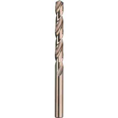 Spiralbohrer aus metallischem Material, zylinderförmig mit spiralförmiger Schneide für präzises Bohren.