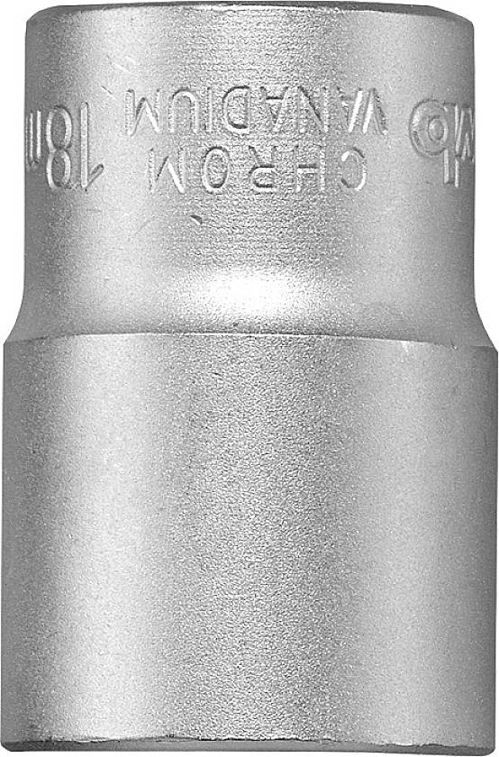 kwb 372318 Bit 18mm 1/2" CV-steel matt chrome-plated rounded corners