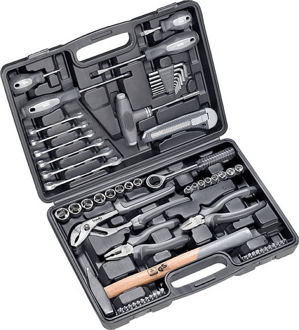 kwb  375500  Werkzeugkoffer bestückt 63teilig