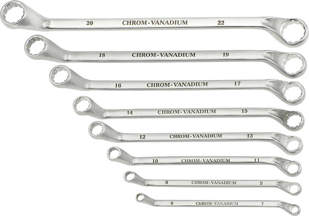 kwb 440300 Ringschlüssel-Satz 8teilig Schlüsselweite (Metrisch) 6 - 22 mm